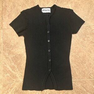 Princesse Polly Black Suzu Top